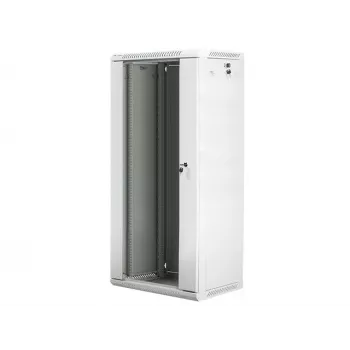 Lanberg WF01-6427-10S rack rozvádzač 27U nástenný rack biely