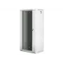 Lanberg WF01-6427-10S rack rozvádzač 27U nástenný rack biely