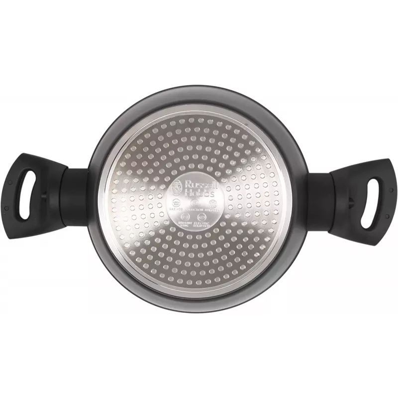Hrniec Russell Hobbs RH01669BEU7 20 cm, čierny, vnútro z nehrdzavejúcej ocele