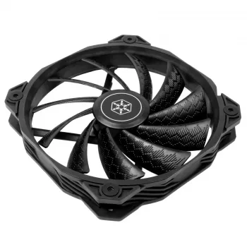 Ventilátor SILVERSTONE SST-SF160B 160mm čierny axiálny ventilátor