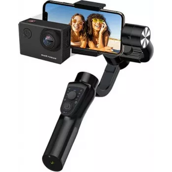 GoXtreme GX3 55243 3-osový gimbal stabilizátor, ľahký ručný pre kamery a akčné kamery
