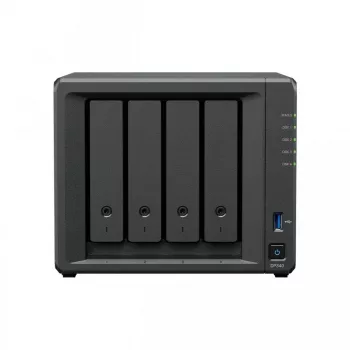 NAS desktop SYNOLOGY DP340 s R1600 CPU, 16 GB RAM, 32 TB HDD, 4 pozície, podpora RAID, čierna