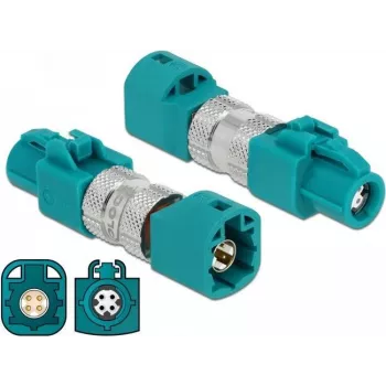 Adaptér HSD Z konektor samica na HSD Z konektor samec DeLOCK 90484