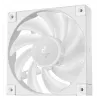 DeepCool FD12 ARGB WH R-FD12-WHAPN3-G ventilátory do skrinky, 120 mm, 3 ks, biele