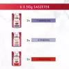 GOURMET Mon Petit Meat Mix - mokré krmivo pre mačky - 6 x 50 g