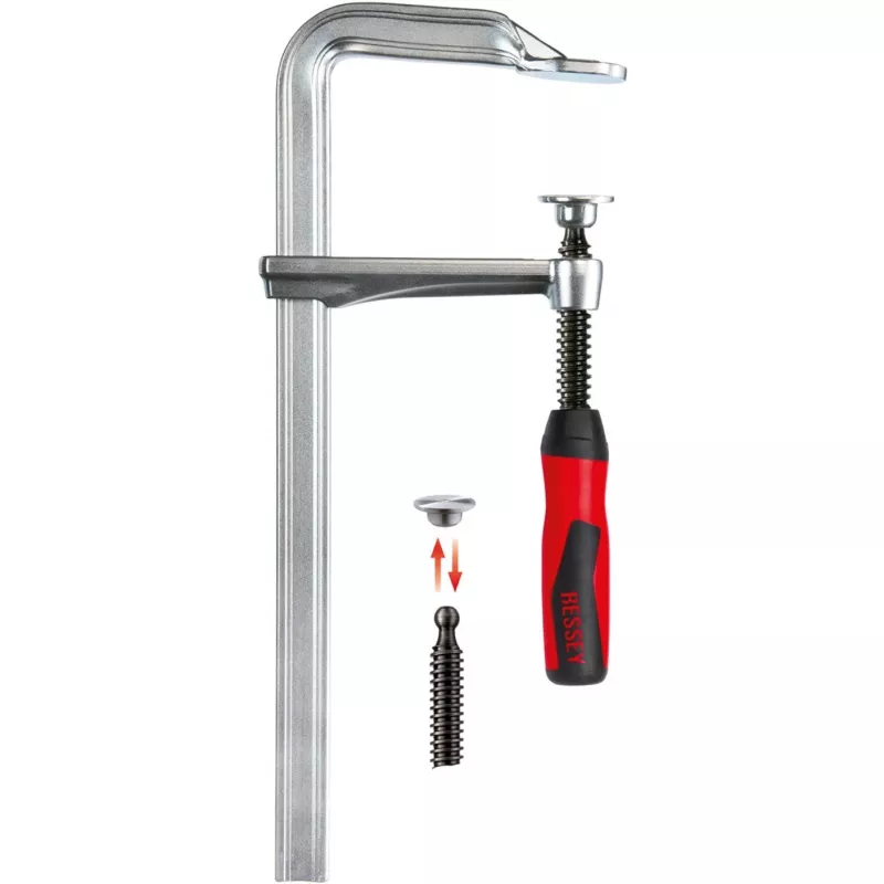 Bessey GZ16-2K – skrutková zvierka – plast – oceľ – 16 cm