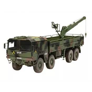 Plastový modelársky set REVELL Man 10T Milgl 8x8 LKW mierka 1/35
