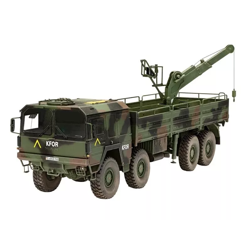 Plastový modelársky set REVELL Man 10T Milgl 8x8 LKW mierka 1/35