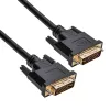 Akyga AK-AV-02 DVI-I Dual-Link kábel, 24+5-pinový, 1,8 m, čierny
