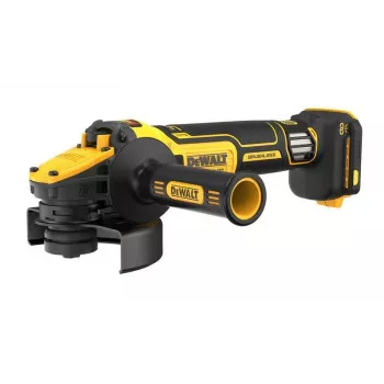 Uhlová brúska DeWalt DCG409VSN-XJ, bezdrôtová, veľkosť kotúča neuvedená, vrátane upozornenia na batériu