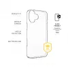 FIXED Story AntiUV ochrana zadnej strany | Apple | iPhone 16 Plus | TPU | transparentný