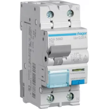 RCBO spínač 1P+N 10kA C-16A 30mA ADA566D (ADA566D)