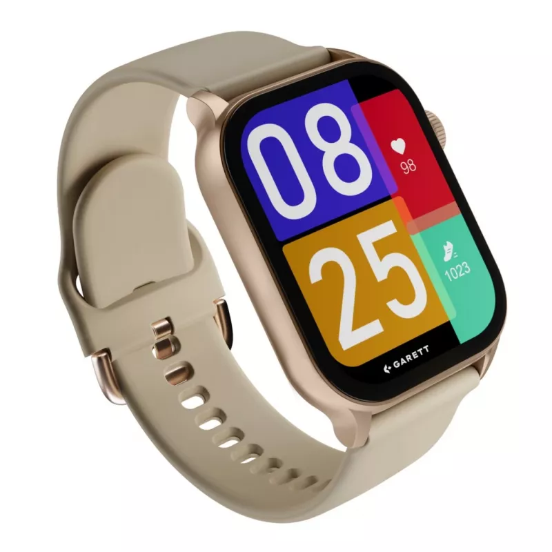 Smartwatch Garett Activity 3 zlatý — Garett Activity 3, zlatá farba
