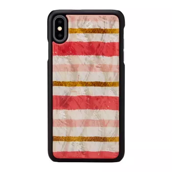 Puzdro na telefón iKins pre iPhone XS Max — čierna, dizajn Shortcake