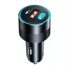 Choetech TC0011 auto nabíjačka 130W 2x USB C 1x USB A (čierna)