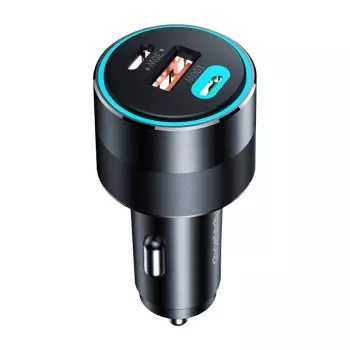 Choetech TC0011 auto nabíjačka 130W 2x USB C 1x USB A (čierna)