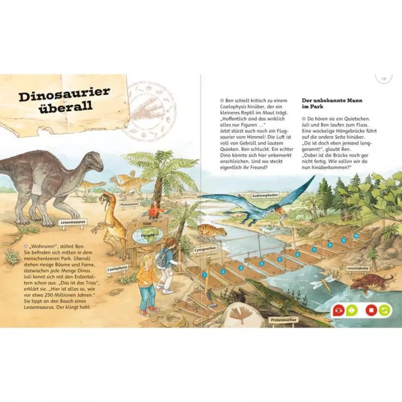 tiptoi Expedition Wissen: Dinosaurier, vzdelávacia kniha