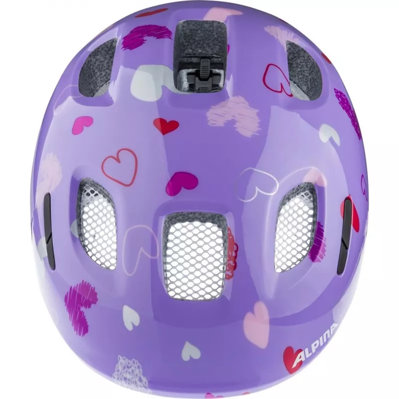 Cyklistická prilba ALPINA XIMO 2 PURPLE HEARTS GLOSS 49-54