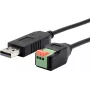 USB na RS-485 sériový kábel Exsys EX-13009 1,0 m, čipová sada FTDI