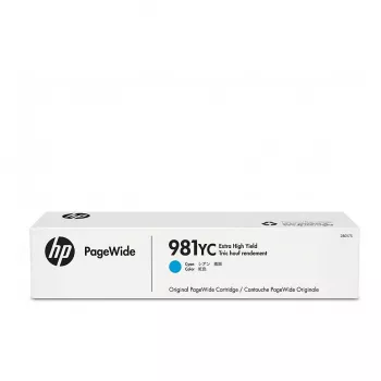 Atramentová kazeta HP 981YC Extra High Yield azúrová L0R17YC 16000 strán