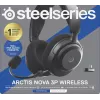 SteelSeries Arctis Nova 3P Wireless bezdrôtový herný headset, Bluetooth/2,4 GHz, čierny