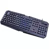 Klávesnica SPEEDLINK LUDICIUM Gaming USB QWERTZ nemecká čierna