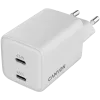 Nabíjačka Canyon CU45CC GaN 45 W 2xPD, biela (CNS-CUW45CC)
