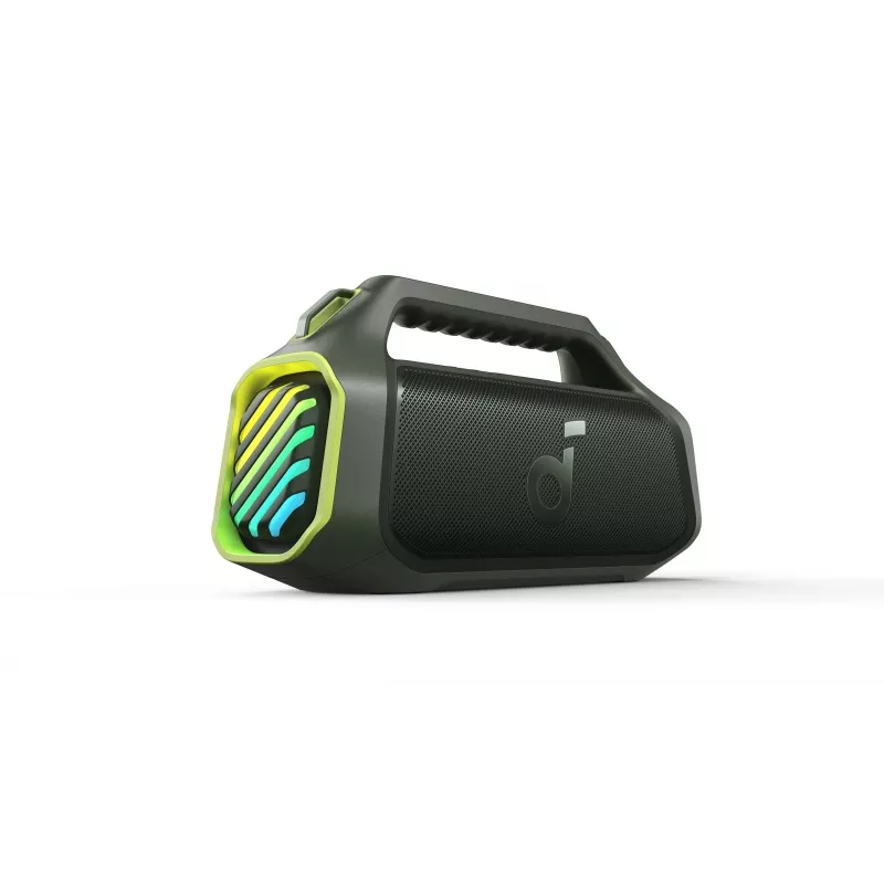 Boom 2 Plus | Výkonný outdoorový basový Bluetooth reproduktor dobrodružná zelená