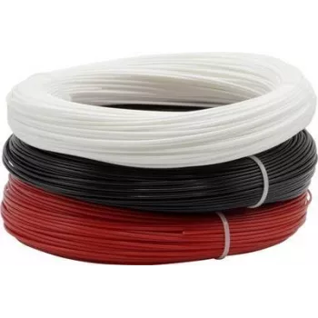 Renkforce RF-4738590 filament PETG 1,75 mm 600 g čierna, biela, červená 1 ks (RF-4738590)