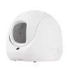 Samočistiaca toaleta pre mačky Catlink Baymax — biela, 70 L, 599×533 mm