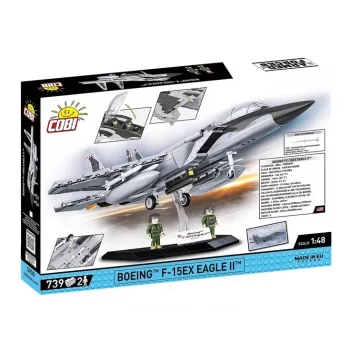 Cobi stavebnice Boeing F-15EX Eagle II modelová sada COIB-5900, zberateľská stavebnica v mierke