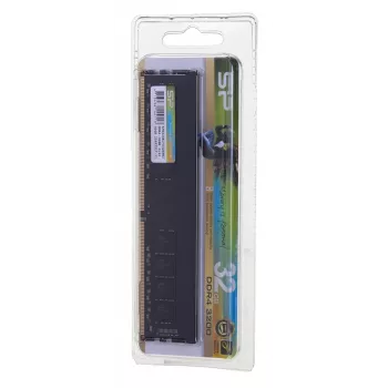 SILICON POWER DDR4 UDIMM RAM pamäť 3200 MHz CL22 32 GB (SP032GBLFU320X02) čierna