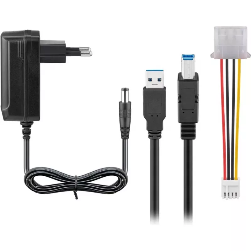 Externý HDD/SSD adaptér WENTRONIC USB 3.0 — Goobay 72013 (podpora IDE/SATA)