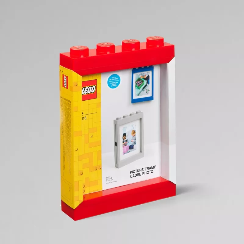 Rám na obrázky room copenhagen LEGO Bright Red 41131730 — dekoratívny stolný rám, žiarivo červený