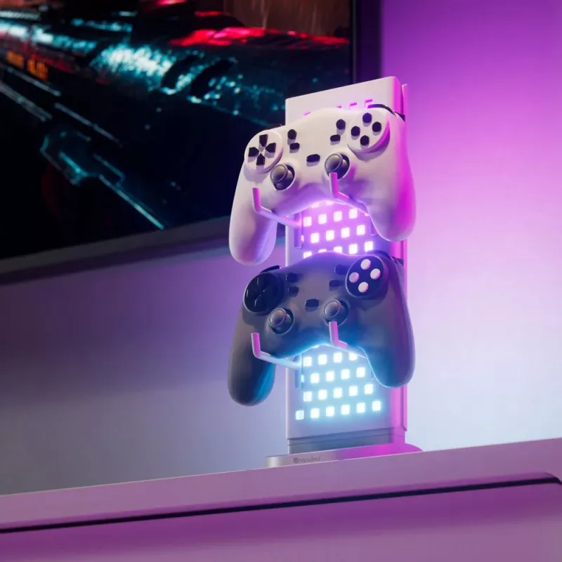 Nanoleaf Pegboard Desk Dock, biela | 15 W | RGB