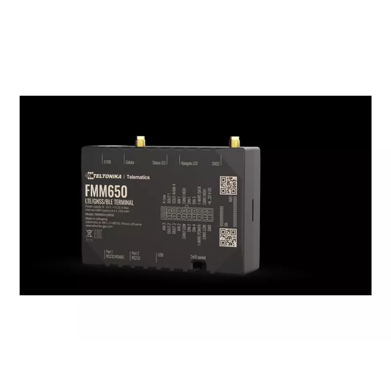 GPS Tracker TELTONIKA TELEMATICS FMM650 — 4G konektivita, kompaktný dizajn