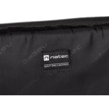 Aktovka NATEC Beira 39,6 cm (15,6 palcov) — polyester, 1 hlavná priehradka, ramenný popruh, čierna