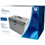 Box puzdro MediaRange BOX75 na 200 diskov strieborné
