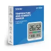 Senzor teploty a vlhkosti interiéru SAVIO CT-01/W, LCD displej, -10–55 °C, 10–99 % rF, batéria CR2032