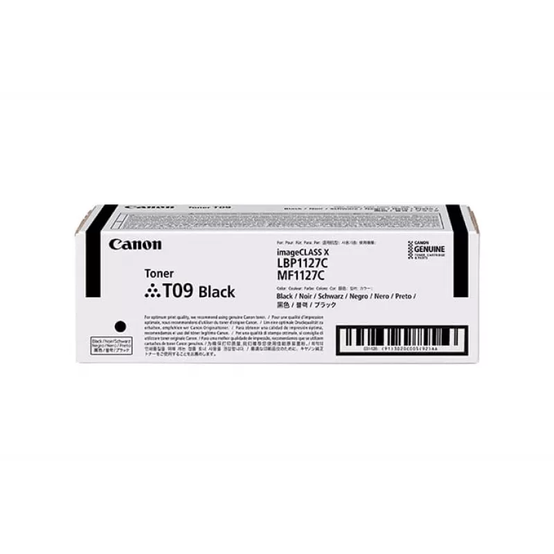 Canon TONER T09 BK tonerová kazeta 1 ks originálna čierna