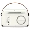 Prenosné rádio SAVIO RS-02 — analógový FM tuner, Bluetooth 5.3, napájanie USB, 3 W, biela