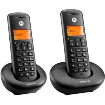 Motorola E202 Duo DECT telefón čierny