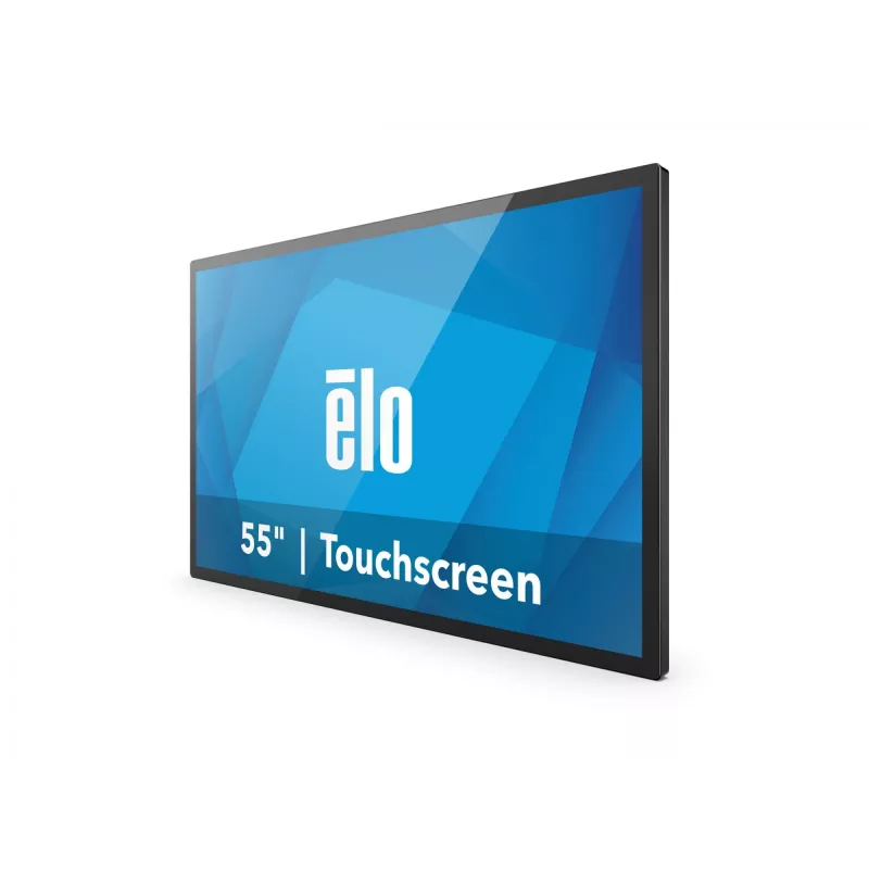 Elo 5554L, 138,6 cm (54,6''), projekčne kapacitný, 4K, USB-C, Ethernet, kit, čierny dotykový monitor (16:9), 138,6 cm (54,6''), projekčne kapacitný, multi-touch (40 bodov), rozlíšenie
