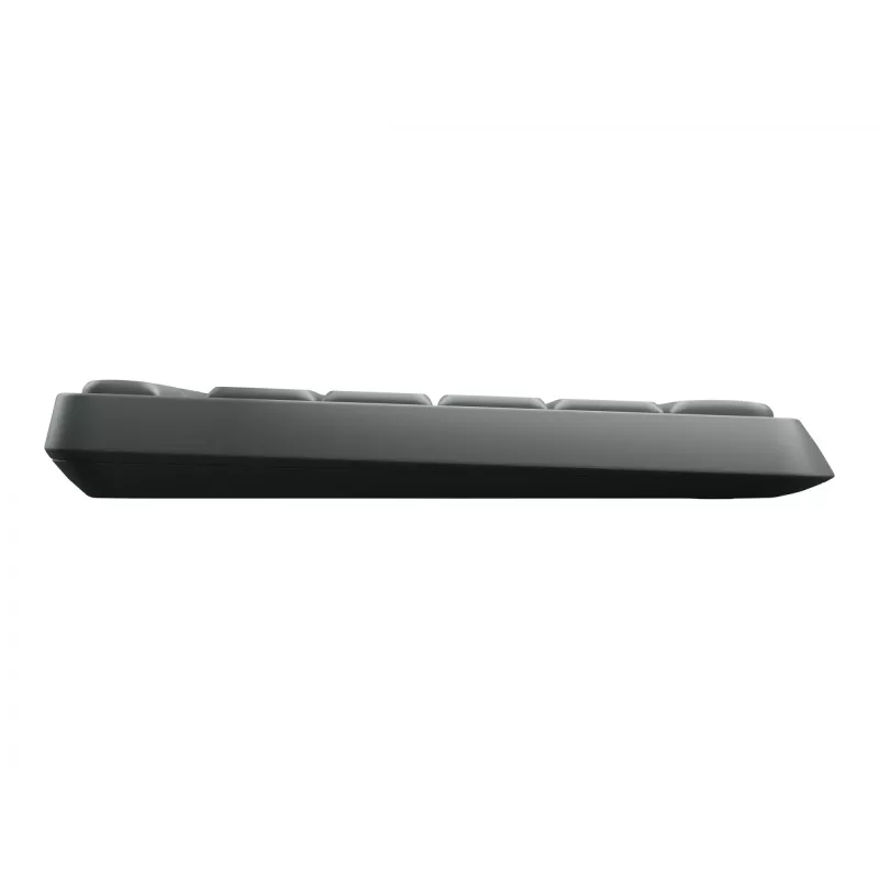 Logitech MK235 bezdrôtová súprava klávesnice a myši plná veľkosť sivá