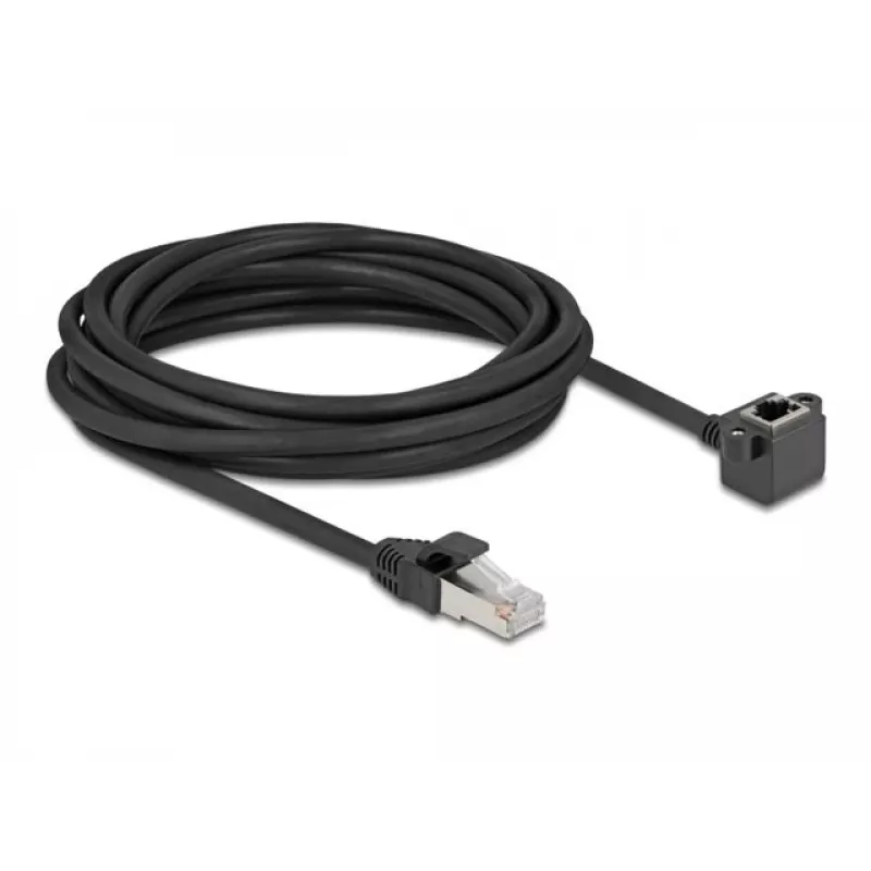 Sieťový kábel DeLOCK 81159 RJ-45 Cat6 5 m čierny