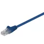 Wentronic Goobay CAT 5e patch kábel, U/UTP, modrý, 0,5 m - CCA medená zmes (68335)