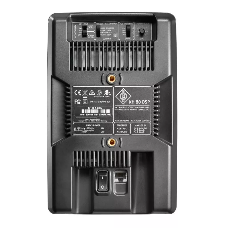 Neumann KH 80 DSP A G - aktívny 2-pásmový (4‘+1’) štúdiový monitor