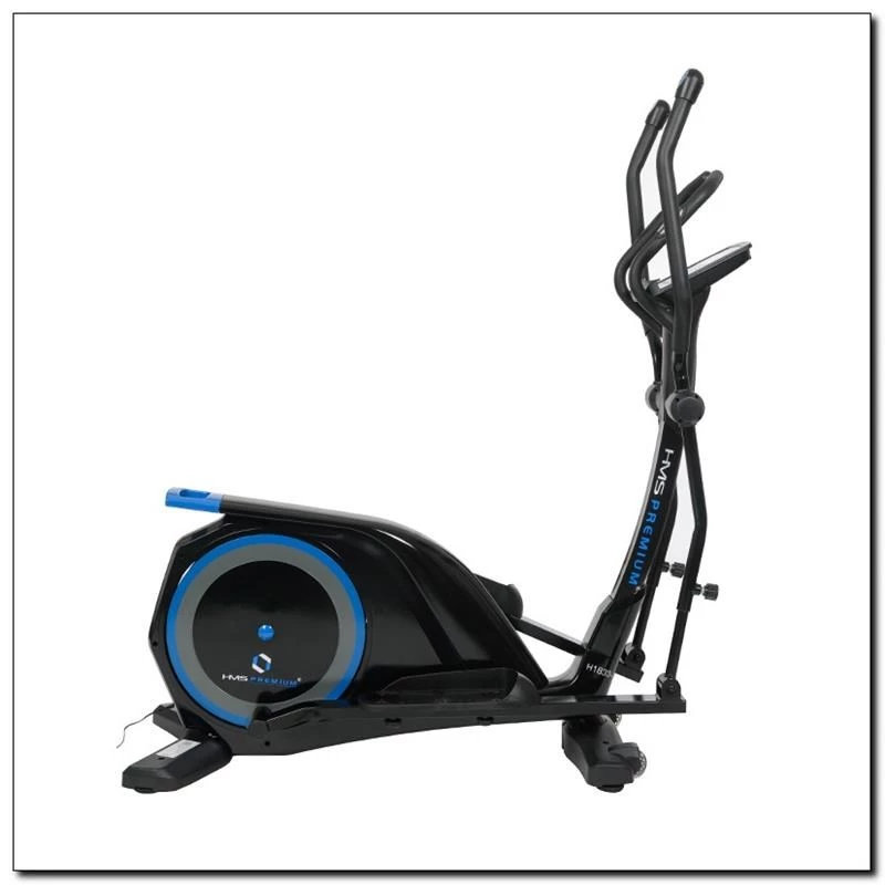 HMS Fitness H1833-i elektromagnetický crossový trenažér čierna, modrá