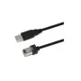 Newland CBL026U kábel adaptér RJ-45 USB-A čierny 2 m