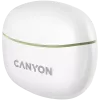 CANYON In-Ear slúchadlá TWS-5, zelená Bluetooth 5.3, dotykové ovládanie, nabíjací vstup: USB-C